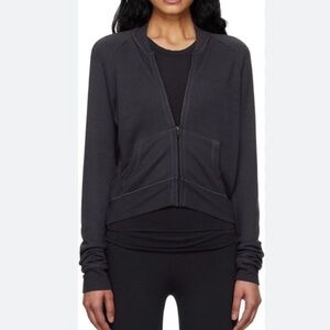 SKIMS 2 PIECE SET: MODAL FRENCH TERRY JOGGERS AND ZIP UP| SIZE M| ASH